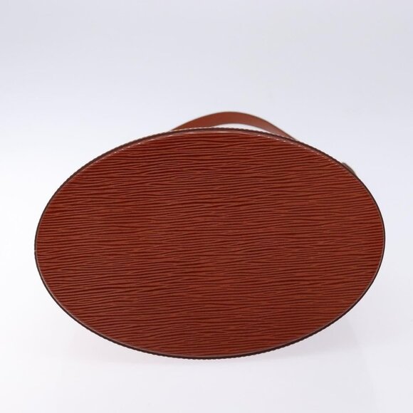 LOUIS VUITTON Epi Cluny Shoulder Bag Brown M52253 LV Auth 136260 - Picture 5 of 16